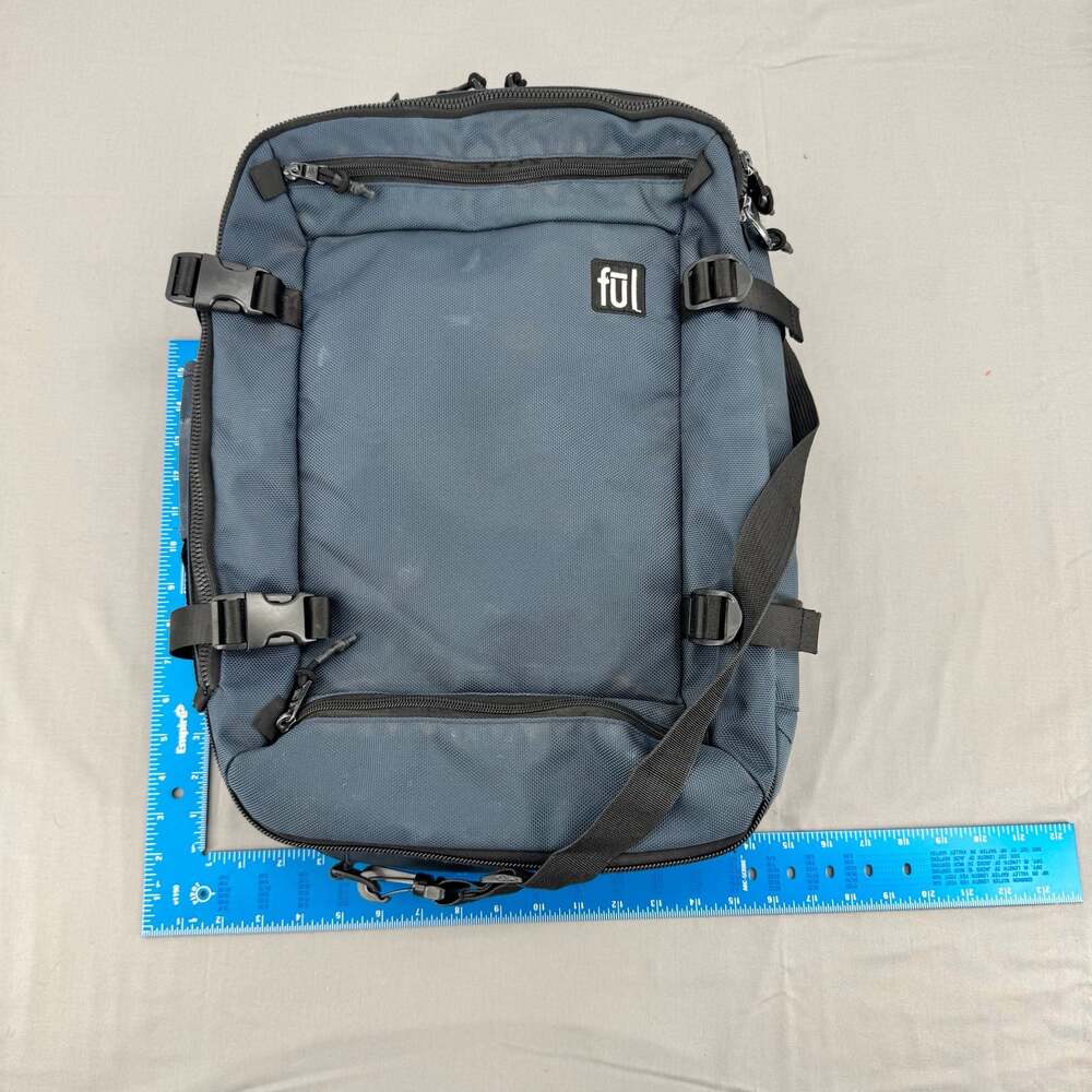 Ful Ridge Collection Cruiser Travel Backpack Navy Blue - Picture 9 of 9